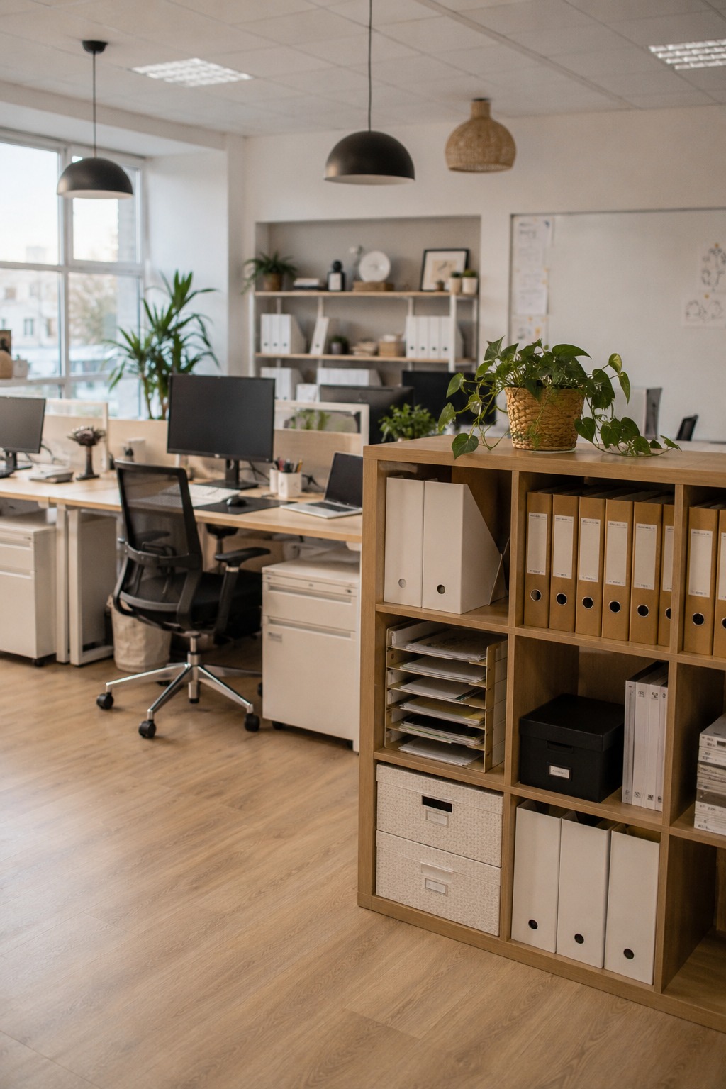 Bureau professionnel organisé